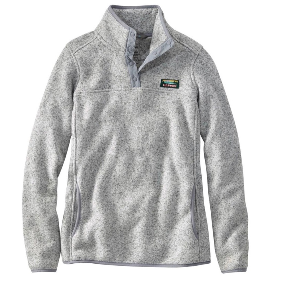 COPY - L.L.Bean Sweater Fleece Pullover (small) P…